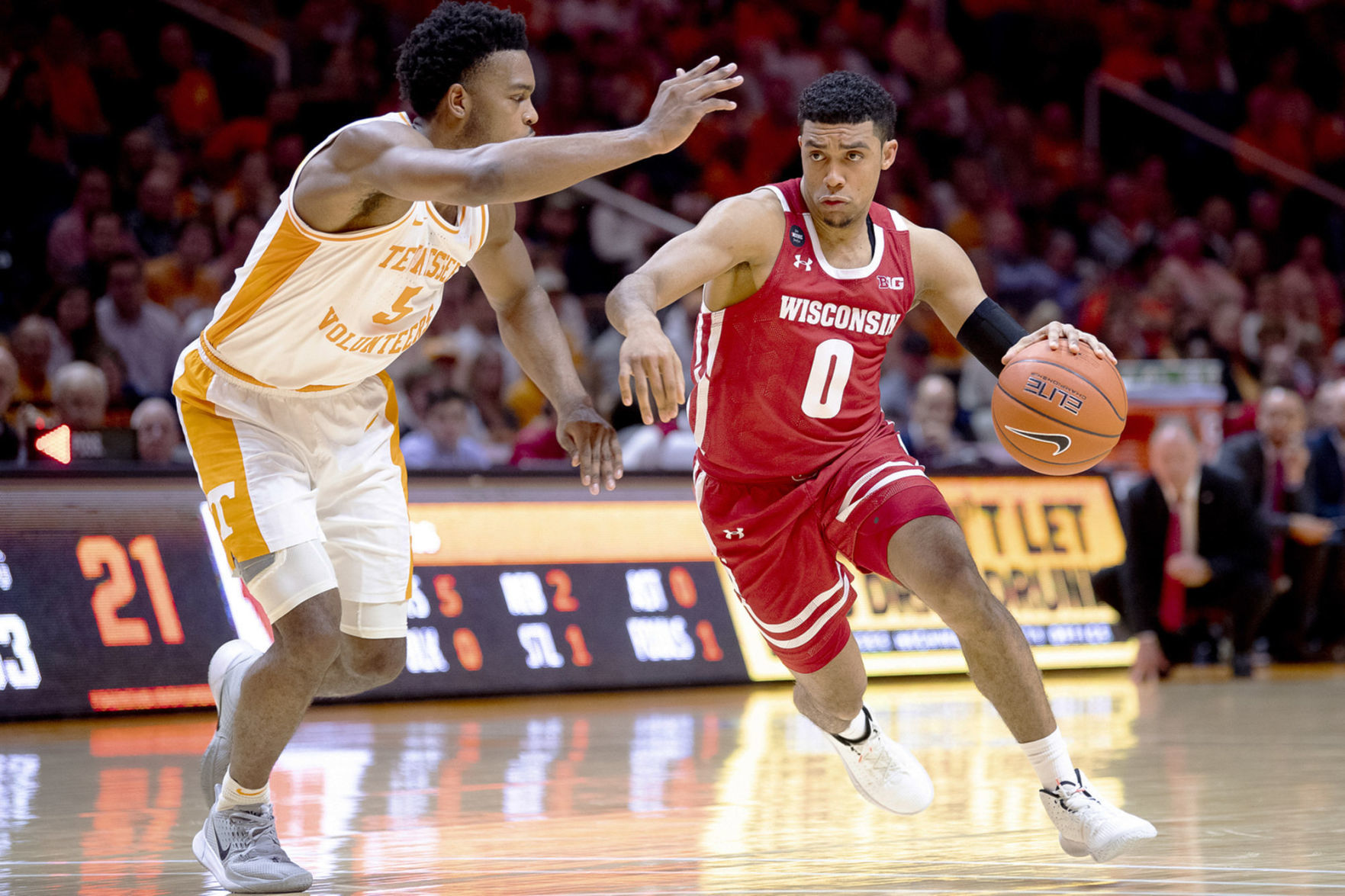 Badgers 68, Volunteers 48